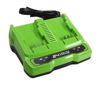 Greenworks G24X2UC4 24v Cordless Fast Twin Li-ion Battery Charger