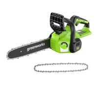 Greenworks G40CS30II Cordless Chainsaw, 12 Inch (30cm) Bar Length + Greenworks Replacement Chain for Chainsaw (30 cm Chain Suitable for Various Greenworks Chainsaws and Pole-chainswas)