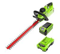 New Greenworks 40V 61cm (24”) Cordless Hedgetrimmer GWG40HT61K2 6952909019703