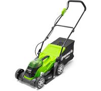 Greenworks G40LM35 Push lawn mower Battery Black, Green