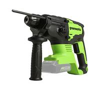 Greenworks GD24SDS2 Cordless SDS Hammer Drill with Brushless Motor, 0-1000rpm, 0-4500ipm, 2 Joules Torque, WITHOUT 24V Battery & Charger, 3 Year