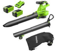 Greenworks GD40BVII 40v Cordless Brushless Leaf Blower Vacuum