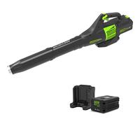 Greenworks GD60AB 60v Cordless Brushless Garden Leaf Blower 1 x 4ah Li-ion Charger