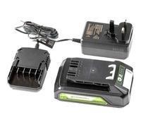Greenworks 24V Battery and Universal Charger - Original Charger for 24V Garden Tools. 2Ah Lithium-Ion Battery, 60Min Charge Time