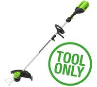 Greenworks GD60LT Cordless 60v Bottom Mount Line Trimmer 36cm/14in Bare Unit