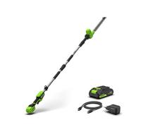 Greenworks Mo 24 L 411-01 24 V Cordless Lawn Mower With Brushless Motor, Cutting Width 33 Cm, Bag Of 30 L, Electric Included 4 Ah