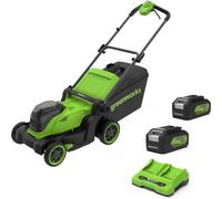 Greenworks MO48L 48v Cordless Rotary Lawnmower 410mm