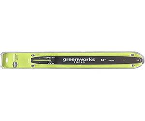 Greenworks Original Guide Bar for Chainsaw (40 cm Replacement Bar Suitablee for The Chainsaws GD40CS40 and GD40CS18 of the 40 V Series by Greenworks)