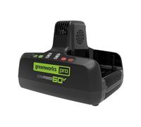 Greenworks Pro 60V 10A Dual Port Rapid Charger