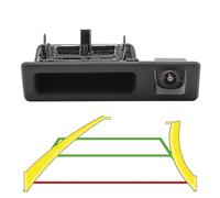 GreenYi AHD 1080P Dynamic Trajectory Trunk Handle Backup Camera, for BMW 3 5 Serise X1 X3 X4 X5 F10 F11 F25 F30 F31 E60 E61 E70 E71 E72 E82 E84 E88 E90 E91 E92 E93 2011-2015, Reverse Rear View Cam