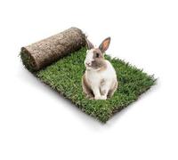 GreenZolla - The Original Rabbit Litter in Real Natural Grass, 100% Natural Sleeper for Rabbits in Real Lawn, Play and Relax Area for Animals