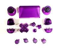 Greenzone ® Clear Purple Playstation 4 Button Mod Kit (UK Company)