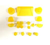 Greenzone ® Clear Yellow compatible with PS4 playstation controllers (UK Company)