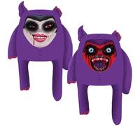 GREEPZ® GREEPY® BUM, Glampire - Fun Horror Plush with Dual Souls & Lenticular Face Creepy- Cute Collectable Characters Eeries 1
