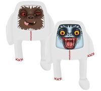 GREEPZ® GREEPY® BUM, One Big F - Fun Horror Plush with Dual Souls & Lenticular Face Creepy-Cute Collectable Characters Eeries 1