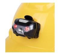 GREERRIDE Rechargeable Hard Hat Light - Hard Hat Headlamp for Keeping Hands Free, Headlights for Head and LED Headlamp Flashlight, Hard Hat Lamp and Firefighter Helmet Light (Direct Mount)