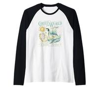 Greet The World Open arms Vintage The Epic Saga Raglan Baseball Tee