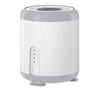 Greethga 1 Set 53-75Mm Electric Baby Milk Shaker Milk Bottle Milk Mixer 1200MAh Full-Automatic Three-Gear Adjustable Rechargeable White