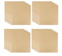 Greethga 100 Pieces Coffee Filter, Disposable Coffee Filter Paper Natural Square Drip Paper for Coffee Machine and Easy to Install