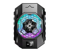 Greethga SL31 Mobile Phone Cooler Cooling Fan Radiator TEC Adjustable Semiconductor Refrigeration Game Cooler for Cellphones,A