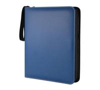 Greethga Trading Card Binder 9 Pocket, Card Binder with Zipper, Card Case for Game/Football/Baseball Card
