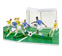 GREETING ART Birthday Card Pop Up,Football Pop Up Card, 3D Soccer Greeting Card for Father's Day,Retiremnet, Anniversary, Thank You, Congratulations,Graduation