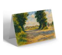 GREETING CARD - A Peep at Pagham - Vintage Art Style