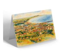 GREETING CARD - A Peep at Ramsey (c) - Vintage Art Style