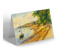 GREETING CARD - Arnside Looking East - Vintage Art Style