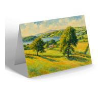 GREETING CARD - Bala Lake (b) - Vintage Art Style