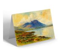 GREETING CARD - Ben More, Coigach - Vintage Art Style