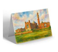 GREETING CARD - Birmingham University - Vintage Art Style