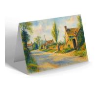 GREETING CARD - Black Bourton - Vintage Art Style