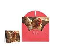 Greeting Card Blank Note Cards with Envelope Folded Message Keepsake Design