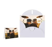 Greeting Card Blank Note Cards with Envelope Folded Message Keepsake Design