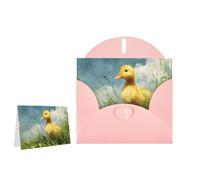 Greeting Card Blank Note Cards with Envelope Folded Message Keepsake Design