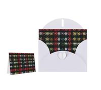 Greeting Card Blank Note Cards with Envelope Folded Message Keepsake Design