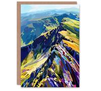 Greeting Card Cairngorm Mountains Scottish Highlands Landscape Blank For All Him Or Her Art Birthday Card