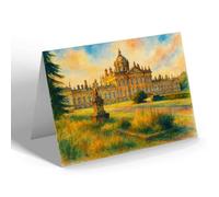 GREETING CARD - Castle Howard, South West - Vintage Art Style
