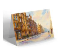 GREETING CARD - Copland Road, Ibrox - Vintage Art Style