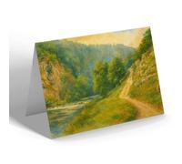 GREETING CARD - Dovedale. The Twelve Apostles - Vintage Art Style