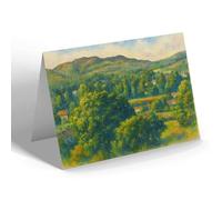 GREETING CARD - Dunkeld from Monument - Vintage Art Style