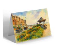 GREETING CARD - East Parade, Bexhill-on-Sea - Vintage Art Style