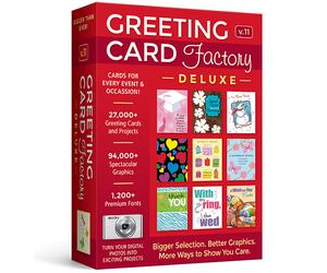 Greeting Card Factory Deluxe 11, English