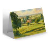 GREETING CARD - From Beacon Hill, Gringley on the Hill - Vintage Art Style