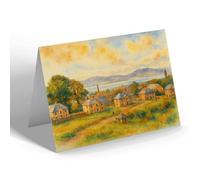 GREETING CARD - From Monument, Wigtown - Vintage Art Style