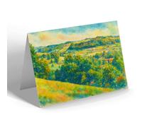 GREETING CARD - From Wotton Hill, Wotton under Edge - Vintage Art Style