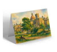 GREETING CARD - Harrogate. The Royal Baths (b) - Vintage Art Style