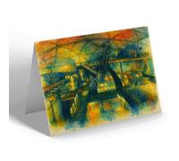 GREETING CARD - Interior Of the Dome, South Bank Exhibition - Vintage Art Style