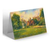 GREETING CARD - Ipswich. The Arboretum - Vintage Art Style